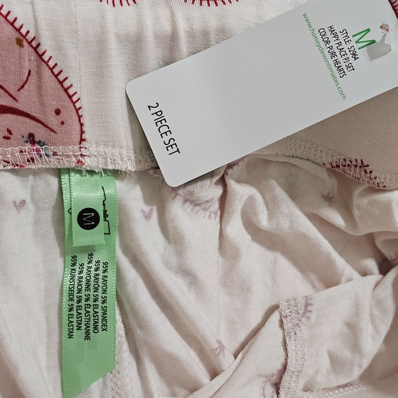 Honeydew Intimates Pink Heart Seeing Eye Pajama Set - Picture 9 of 9